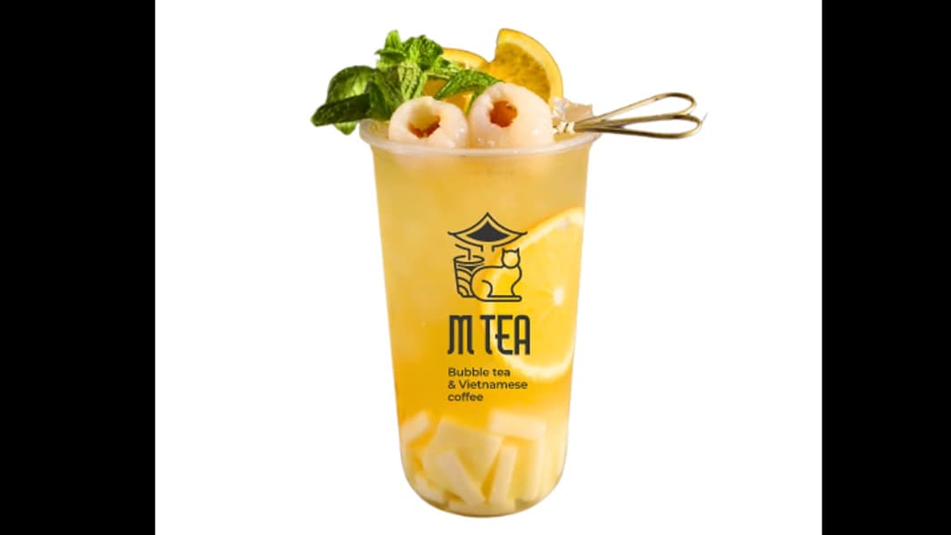 Yellow Orange Lychee Tea