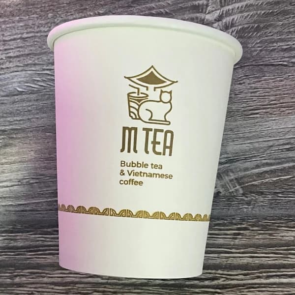 Hot milk coffee