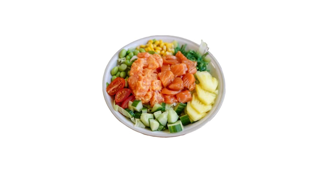 2) Spicy mayo & Shoyu salmon