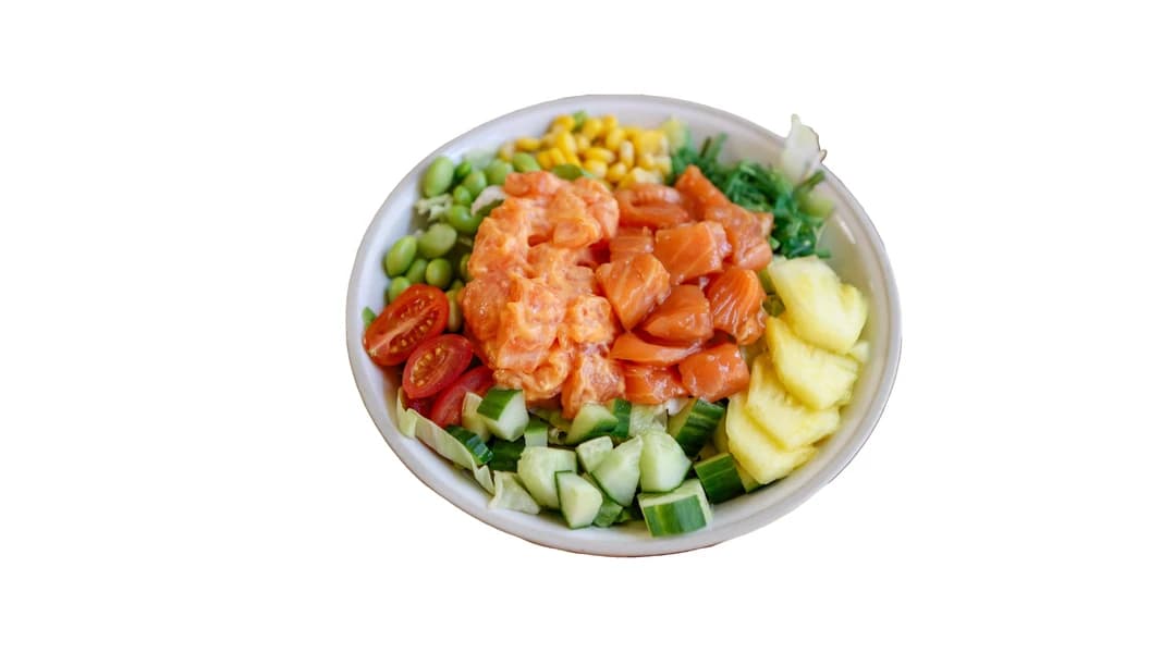 2) Spicy mayo & Shoyu salmon